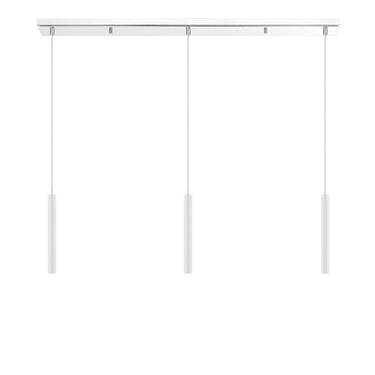 Z-Lite 12" High Forest Chrome 3 Light Linear Chandelier image 15
