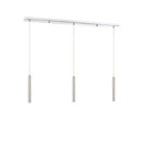 Z-Lite 12" High Forest Chrome 3 Light Linear Chandelier image 8