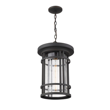 Z-Lite 12" Jordan 1 Light Outdoor Chain Mount Ceiling Fixture image 3