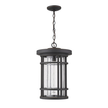 Z-Lite 12" Jordan 1 Light Outdoor Chain Mount Ceiling Fixture image 9