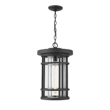 Z-Lite 12" Jordan 1 Light Outdoor Chain Mount Ceiling Fixture image