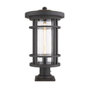 Z-Lite 12" Jordan 1 Light Outdoor Pier Mounted Fixture image 1