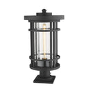 Z-Lite 12" Jordan 1 Light Outdoor Pier Mounted Fixture image 4