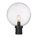 Z-Lite 12" Laurent 1 Light Outdoor Post Mount Fixture image 1