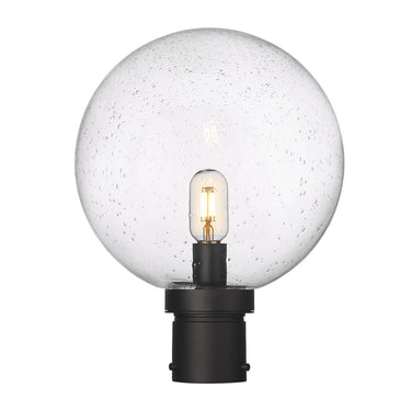 Z-Lite 12" Laurent 1 Light Outdoor Post Mount Fixture image 1
