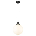 Z-Lite 12" Laurent Glass 1 Light Outdoor Pendant image 1