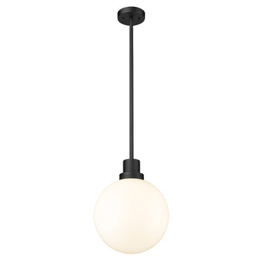 Z-Lite 12" Laurent Glass 1 Light Outdoor Pendant image 1