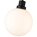 Z-Lite 12" Laurent Glass 1 Light Outdoor Pendant image 3