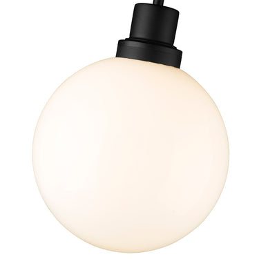 Z-Lite 12" Laurent Glass 1 Light Outdoor Pendant image 3