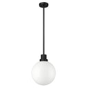 Z-Lite 12" Laurent Glass 1 Light Outdoor Pendant image 4