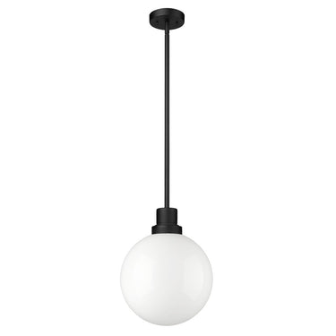 Z-Lite 12" Laurent Glass 1 Light Outdoor Pendant image 4