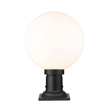 Z-Lite 12" Laurent Glass 1 Light Outdoor Pier Mounted Fixture image 2