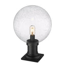 Z-Lite 12" Laurent Glass 1 Light Outdoor Pier Mounted Fixture image 5