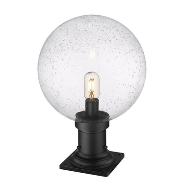 Z-Lite 12" Laurent Glass 1 Light Outdoor Pier Mounted Fixture image 5