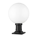 Z-Lite 12" Laurent Glass 1 Light Outdoor Pier Mounted Fixture image 8