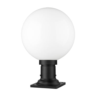 Z-Lite 12" Laurent Glass 1 Light Outdoor Pier Mounted Fixture image 8