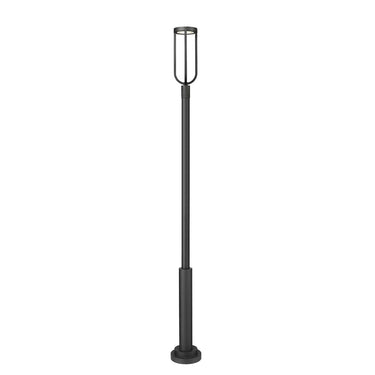 Z-Lite 12" Leland 1 Light Outdoor Post Mounted Fixture image 1
