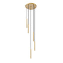 Z-Lite 12" Long Forest 5 Light Chandelier image 14