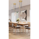 Z-Lite 12" Long Forest 5 Light Chandelier image 20
