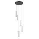 Z-Lite 12" Long Forest 5 Light Chandelier image 4