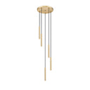 Z-Lite 12" Long Forest 5 Light Chandelier image 5