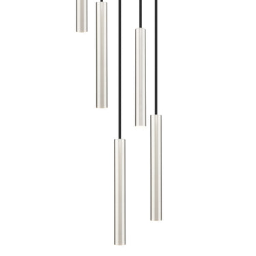 Z-Lite 12" Long Forest 5 Light Chandelier image 9