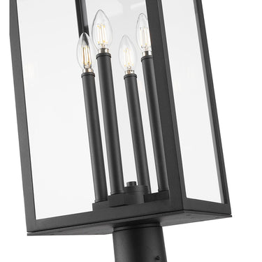 Z-Lite 12" Nova 4 Light Outdoor Post Mounted Fixture image 3