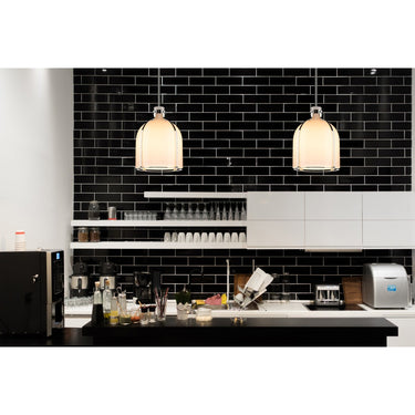 Z-Lite 12" Pearson White Opal 1 Light Pendant image 26