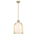 Z-Lite 12" Pearson White Opal 1 Light Pendant image 3