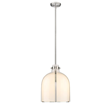 Z-Lite 12" Pearson White Opal 1 Light Pendant image 4