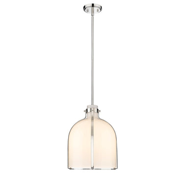Z-Lite 12" Pearson White Opal 1 Light Pendant image 6