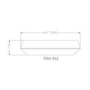 Z-Lite 12" Quasars 1 Light Flush Mount image 28