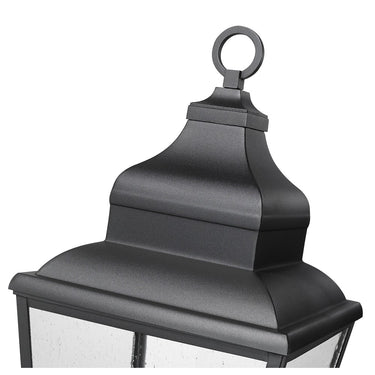 Z-Lite 12" Raphael Glass 3 Light Outdoor Post Mounted Fixture image 3
