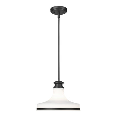 Z-Lite 12" Reznor 1 Light Pendant image 1