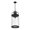 Z-Lite 12" Roundhouse 1 Light Outdoor Chain Mount Ceiling Fixture image 2