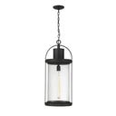 Z-Lite 12" Roundhouse 1 Light Outdoor Chain Mount Ceiling Fixture image