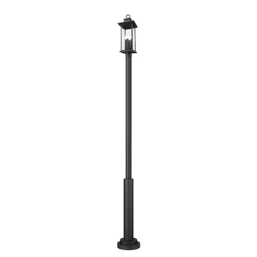 Z-Lite 12" Tiberius 4 Light Outdoor Post Mounted Fixture image 2