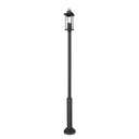 Z-Lite 12" Tiberius 4 Light Outdoor Post Mounted Fixture image 4