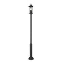 Z-Lite 12" Tiberius 4 Light Outdoor Post Mounted Fixture image