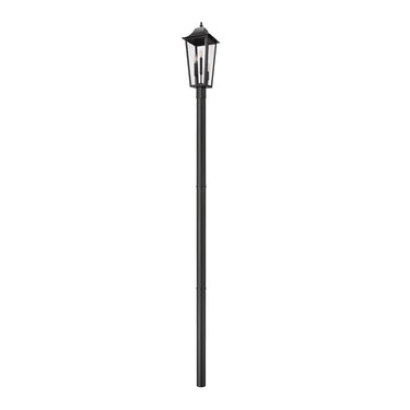 Z-Lite 120.75" High Gannon 3 Light Outdoor Post Mount Fixture image 4