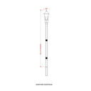 Z-Lite 120.75" High Gannon 3 Light Outdoor Post Mount Fixture image 7