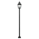 Z-Lite 120.75" High Raphael 3 Light Outdoor Post Mounted Fixture image 1