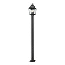 Z-Lite 120.75" High Raphael 3 Light Outdoor Post Mounted Fixture image 2