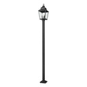 Z-Lite 120.75" High Raphael 3 Light Outdoor Post Mounted Fixture image 4