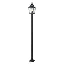 Z-Lite 120.75" High Raphael 3 Light Outdoor Post Mounted Fixture image