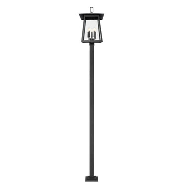 Z-Lite 120" High Rainer 5 Light Outdoor Post Mounted Fixture image 2