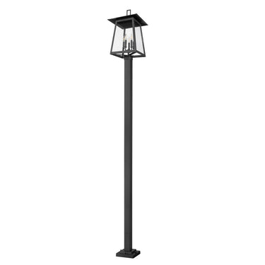 Z-Lite 120" High Rainer 5 Light Outdoor Post Mounted Fixture image 4