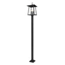 Z-Lite 120" High Rainer 5 Light Outdoor Post Mounted Fixture image