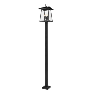 Z-Lite 120" High Rainer 5 Light Outdoor Post Mounted Fixture image