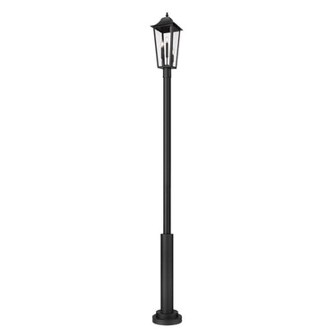 Z-Lite 121.5" High Gannon 3 Light Outdoor Post Mounted Fixture image 1